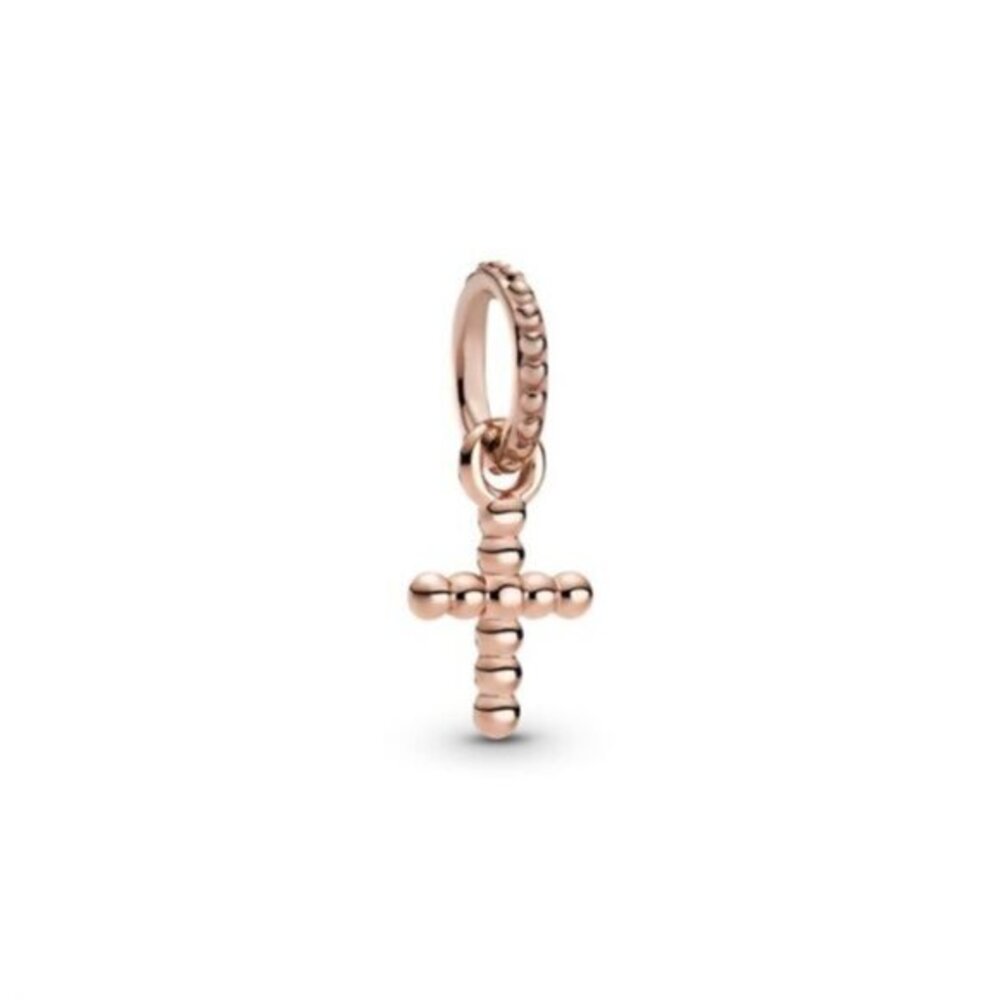 Pandora Beaded Cross Dangle Charm